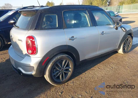 2014 Mini Countryman Cooper S z USA, uszkodzony, nr VIN WMWZC5C56EWP35294